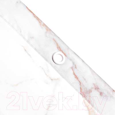 Шторка-занавеска для ванны РМС Мрамор ШП-02БЖ