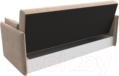 Диван Лига Диванов Лига-018 / 117835 (велюр бежевый)