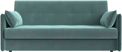 Диван Лига Диванов Лига-018 / 117837 (велюр бирюзовый)