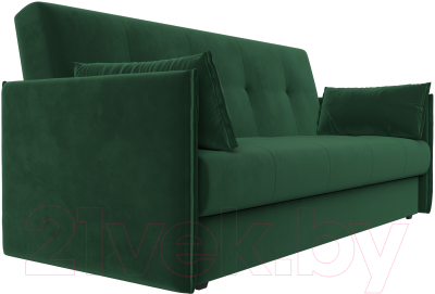 Диван Лига Диванов Лига-018 / 117841 (велюр зеленый)