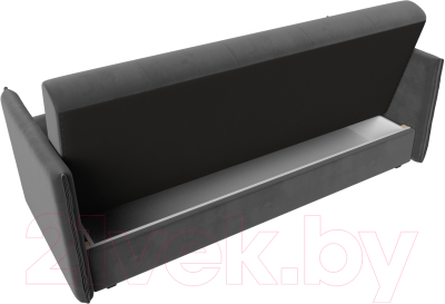 Диван Лига Диванов Лига-018 / 117845 (велюр серый)