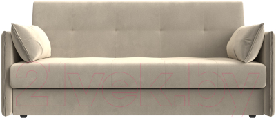 Диван Лига Диванов Лига-018 / 117851 (микровельвет бежевый)
