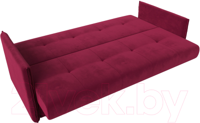 Диван Лига Диванов Лига-018 / 117854 (микровельвет бордовый)