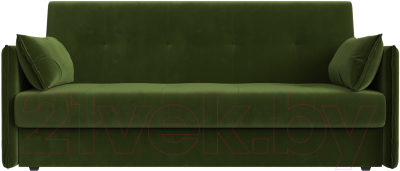 Диван Лига Диванов Лига-018 / 117858 (микровельвет зеленый)