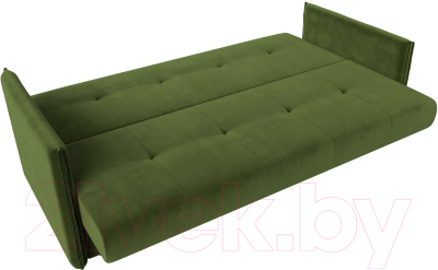 Диван Лига Диванов Лига-018 / 117858 (микровельвет зеленый)