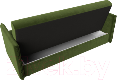 Диван Лига Диванов Лига-018 / 117858 (микровельвет зеленый)