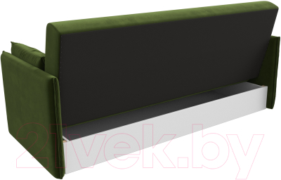 Диван Лига Диванов Лига-018 / 117858 (микровельвет зеленый)