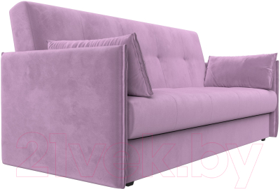Диван Лига Диванов Лига-018 / 117864 (микровельвет сиреневый)