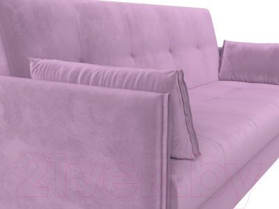 Диван Лига Диванов Лига-018 / 117864 (микровельвет сиреневый)