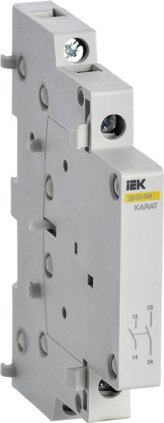 Дополнительный контакт IEK ДК20-КМ 2НО / MKK00D-DK-20 - фото