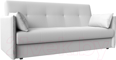 Диван Лига Диванов Лига-018 / 117885 (экокожа белый) - фото