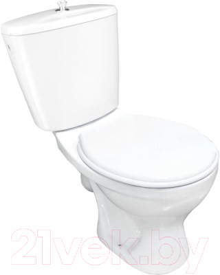 Унитаз напольный Лобненский стройфарфор Оптима- Эконом/10/1/5/3-20 - фото