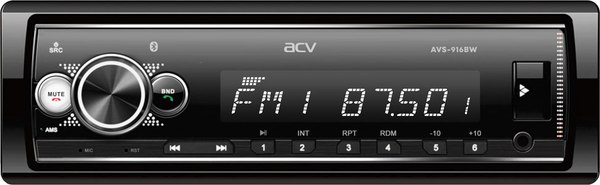 Бездисковая автомагнитола ACV AVS-916BM - фото