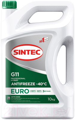 Антифриз Sintec Euro G11 -40 / 990571 - фото