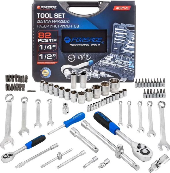 Универсальный набор инструментов Forsage F-4821-5 - фото
