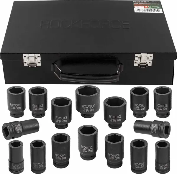 Набор головок слесарных RockForce RF-6162-5MPB - фото