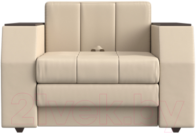 Кресло-кровать Лига Диванов Атлантида / 27861 (экокожа бежевый)