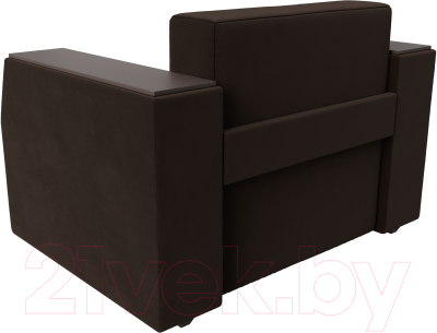 Кресло-кровать Лига Диванов Атлантида / 28415 (микровельвет коричневый)