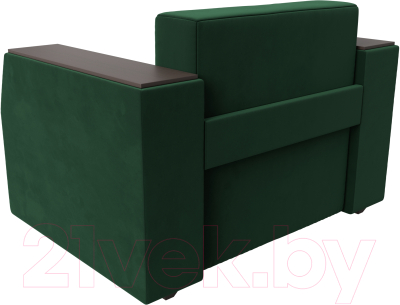 Кресло-кровать Лига Диванов Атлантида / 113838 (велюр зеленый)