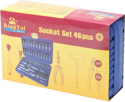 Универсальный набор инструментов KingTul KT-2462-5