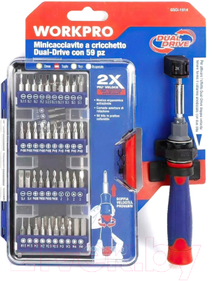 Отвертка Workpro GSCI-1614 - фото