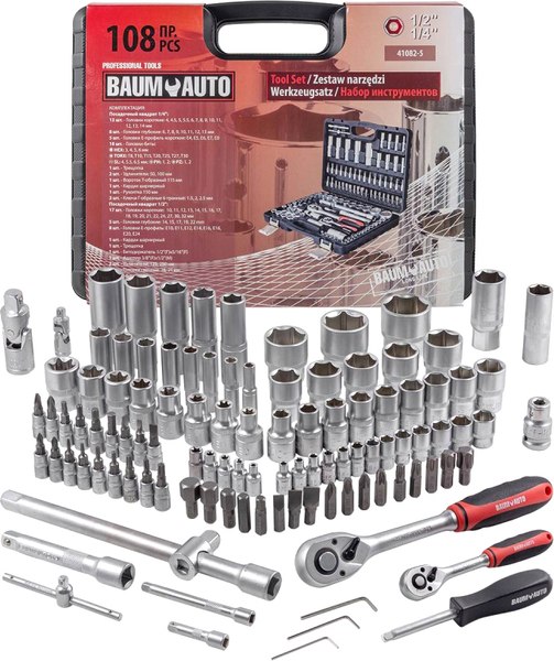 Универсальный набор инструментов BaumAuto BM-41082-5(16725) - фото