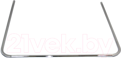 Карниз для ванны No Brand 0.9x0.9 П-образный - фото