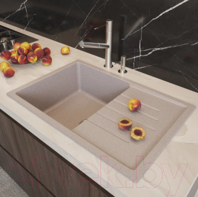 Мойка кухонная Mixline ML-GM19 551980 (песочный)