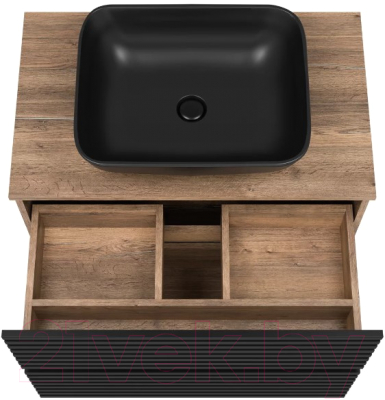 Тумба под умывальник Brevita Dakota 80 / DAK-07080-19/02-2Я