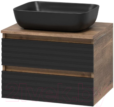 Тумба под умывальник Brevita Dakota 60 / DAK-09060-19/02-2Я - фото