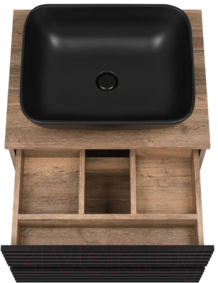 Тумба под умывальник Brevita Dakota 60 / DAK-09060-19/02-2Я