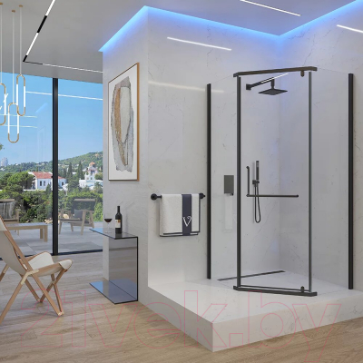 Душевой уголок Veconi 90x90x195 / RV36B-90-01-C5