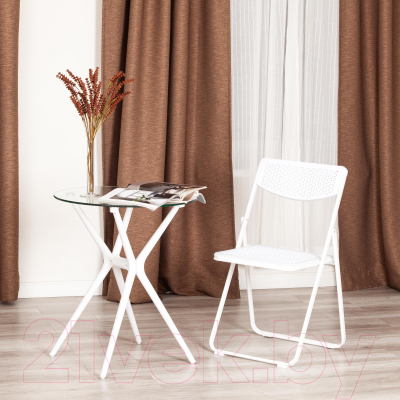 Стул складной Tetchair Folder 48.5x48x82.5 (белый)