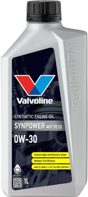 Моторное масло Valvoline SynPower MST FE C2 0W30 / 901312 - фото