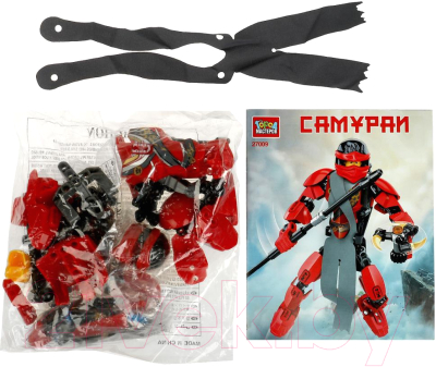 Конструктор Город мастеров Красный самурай / 27009-ZH