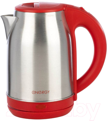 Электрочайник Energy E-201 / 164125 (красный) - фото