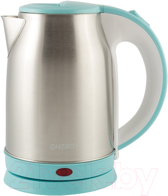 Электрочайник Energy E-202 / 007367 (белый/голубой) - фото