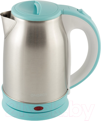 Электрочайник Energy E-202 / 007367 (белый/голубой)