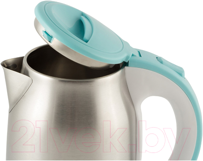 Электрочайник Energy E-202 / 007367 (белый/голубой)