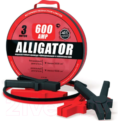 Стартовые провода ALLIGATOR BC-600