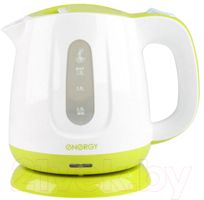 Электрочайник Energy E-234 / 164105 (белый/зеленый)