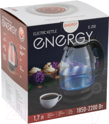 Электрочайник Energy E-250 / 007122 (черный)