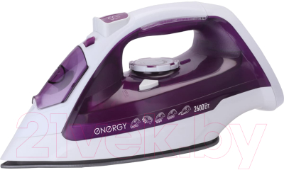 Утюг Energy EN-348 / 270081 (белый/фиолетовый) - фото