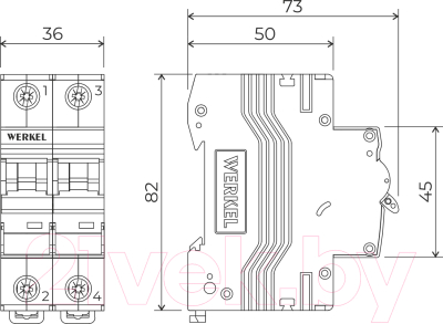 Выключатель автоматический Werkel W902P406