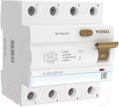 Устройство защитного отключения Werkel W914P406 - фото