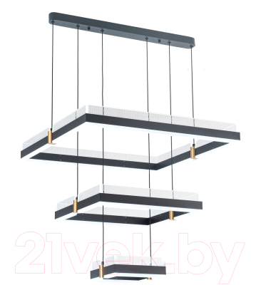 Потолочный светильник LED4U L7801-600 BK - фото