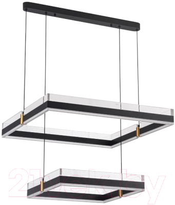 Потолочный светильник LED4U L7802-600 BK - фото