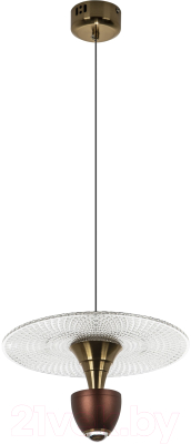 Потолочный светильник LED4U L8709-3 RED - фото