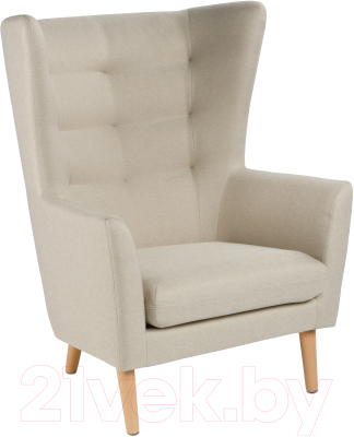 Кресло мягкое Mio Tesoro Саари (Cream) - фото