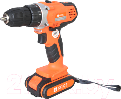 Аккумуляторная дрель-шуруповерт Союз ДШС-18-2К-Промо - фото